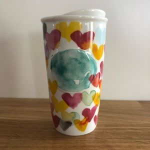Starbucks Ceramic Travel Mug - Valentine’s